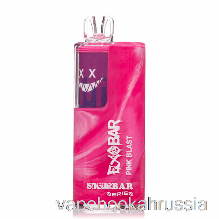вейп-сок Exobar X сахарный батончик Sb8000 одноразовый розовый взрыв